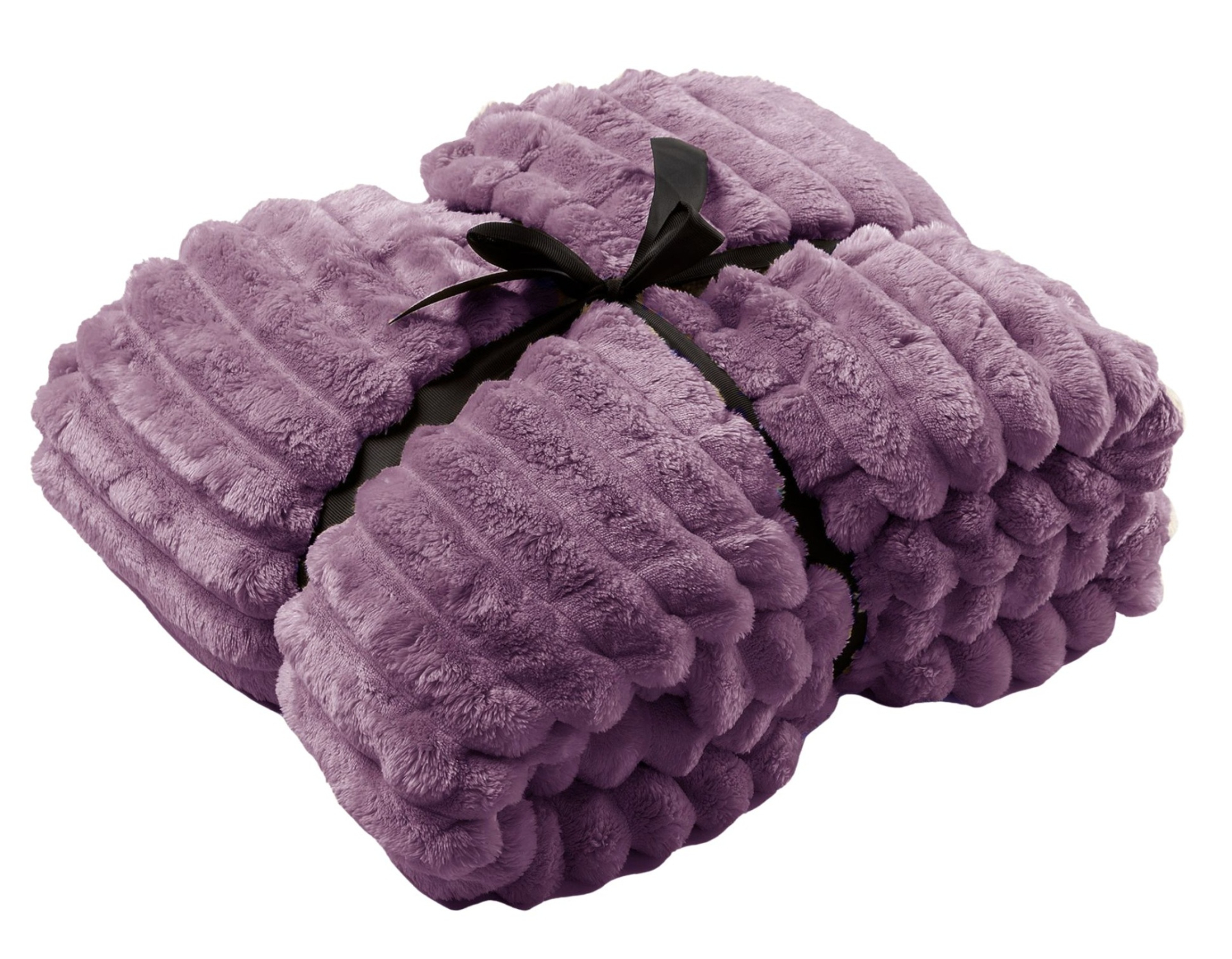 Dutch Decor Kuscheldecke 'Ricky' 150 x 200 cm Dusky Orchid - Lila